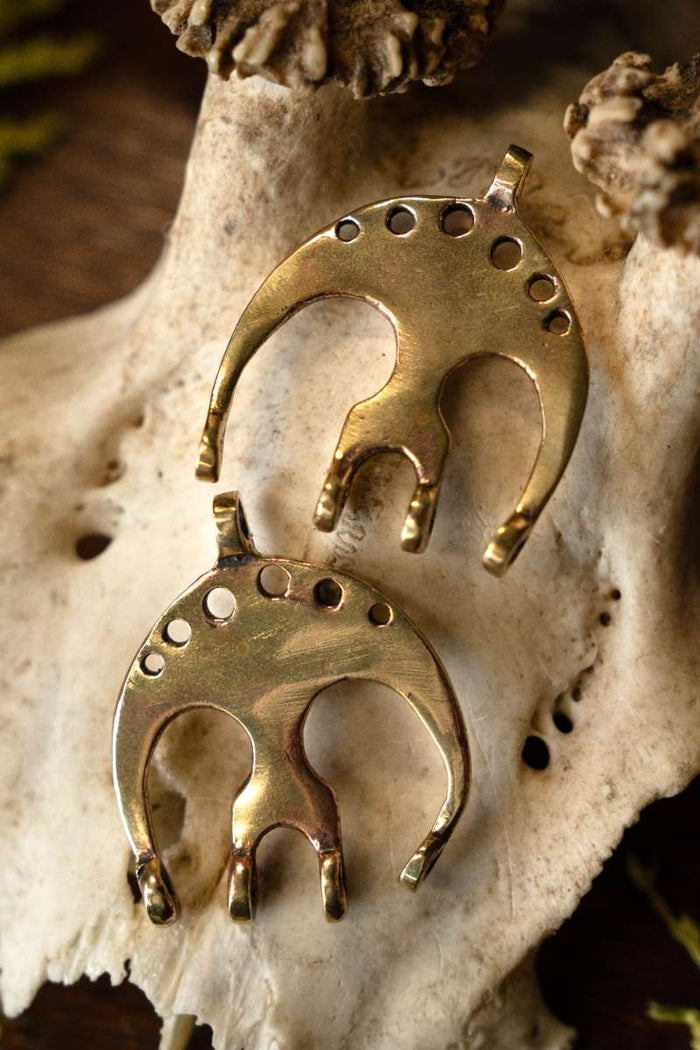 Viking chain dividers set of 2, bronze