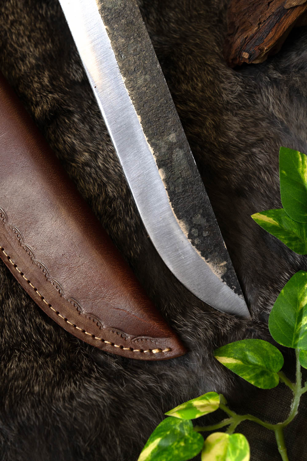 Viking seax Flokadalur, semi-sharp