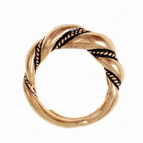 Viking ring Birka, bronze