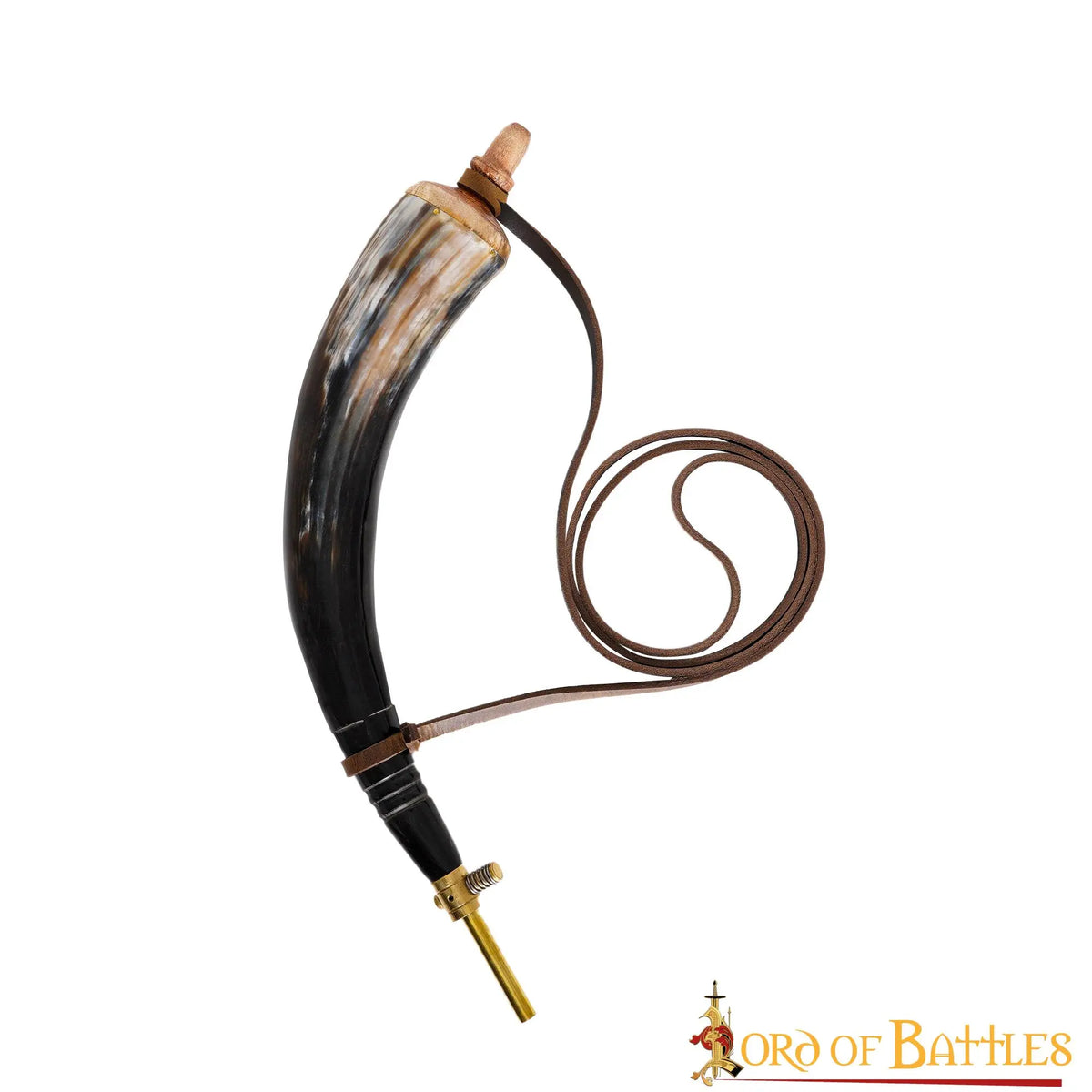 Luxury powder horn