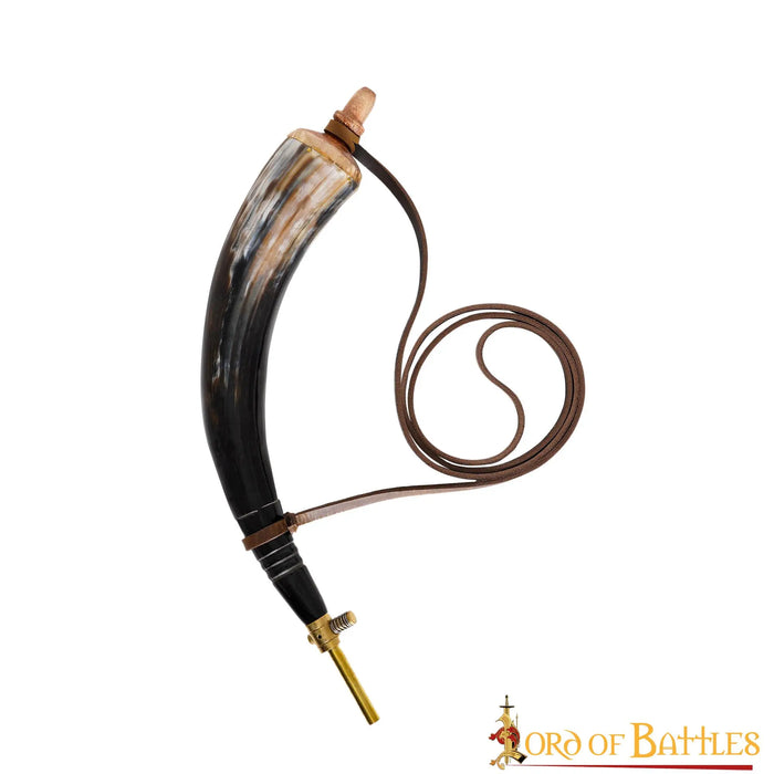 Luxury powder horn