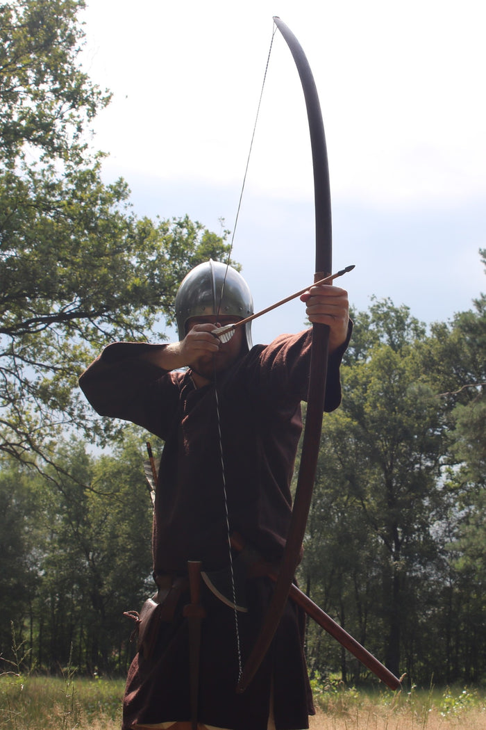Marksman hand-bow, 58" (147 cm) dark brown 40 lbs
