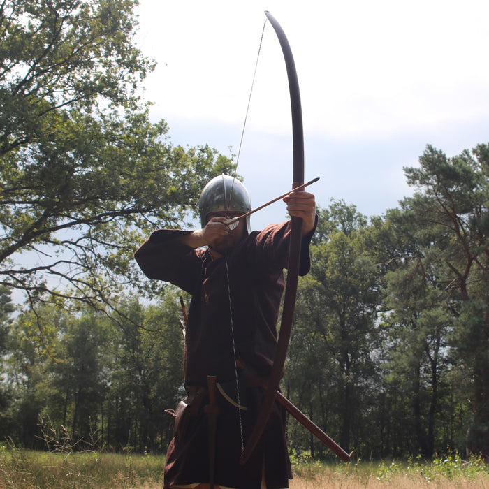 Marksman hand-bow, 58" (147 cm) dark brown 40 lbs