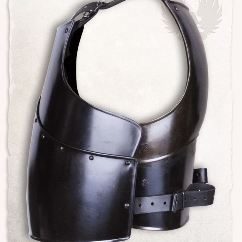 Brystpanser Markward, sort, 1,2 mm