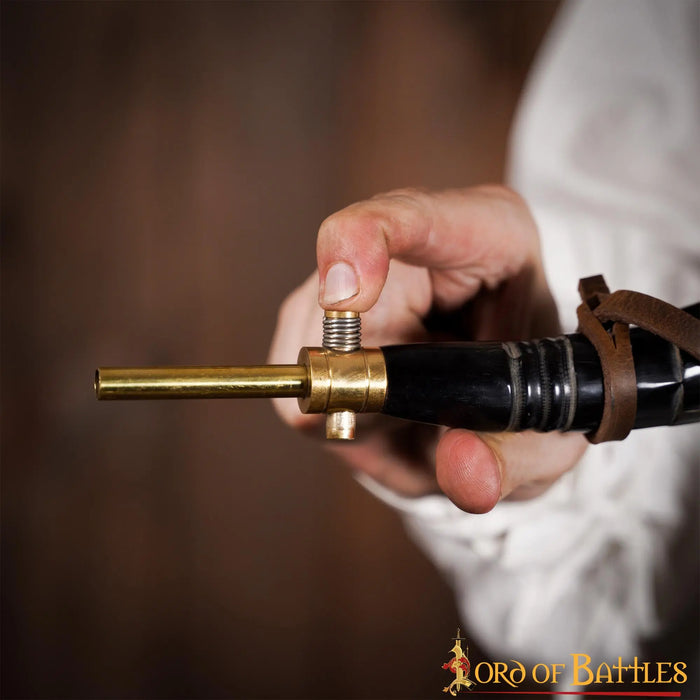Luxury powder horn