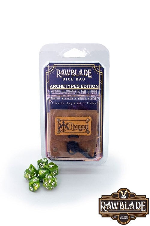 Dice bag with dice set, Ranger