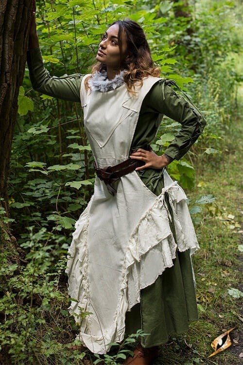 Dress Raven, white