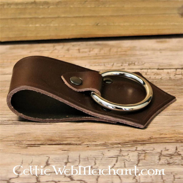 Re-enactment axe holder, brown