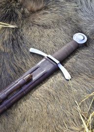 Medieval crusader sword, semi-sharp