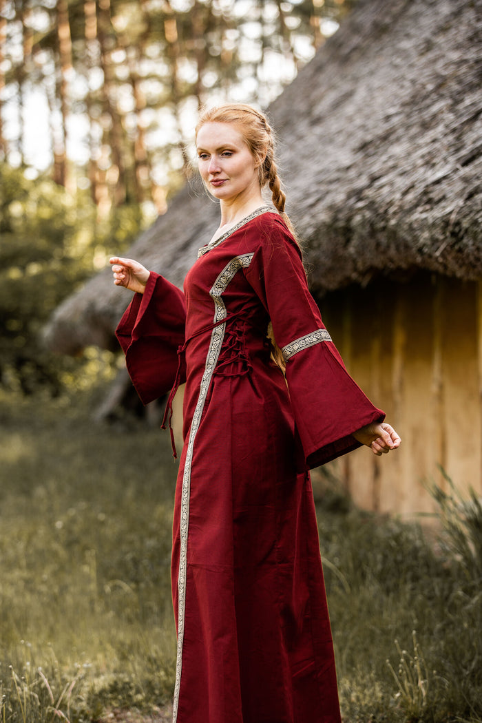 Dress Cleena red