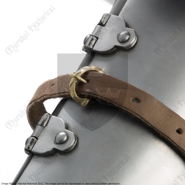 Vambraces 1390–1450 'S18', arm armour, 1.6 mm