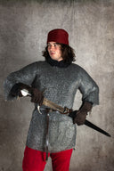 Haubergeon, round rings, round rivets 8 mm