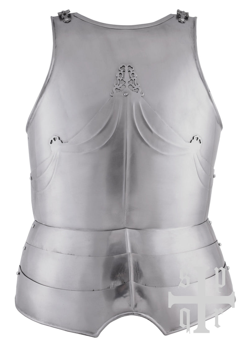 Tyskt gotiskt 1400-tal bröstharnesk, 1,2 mm