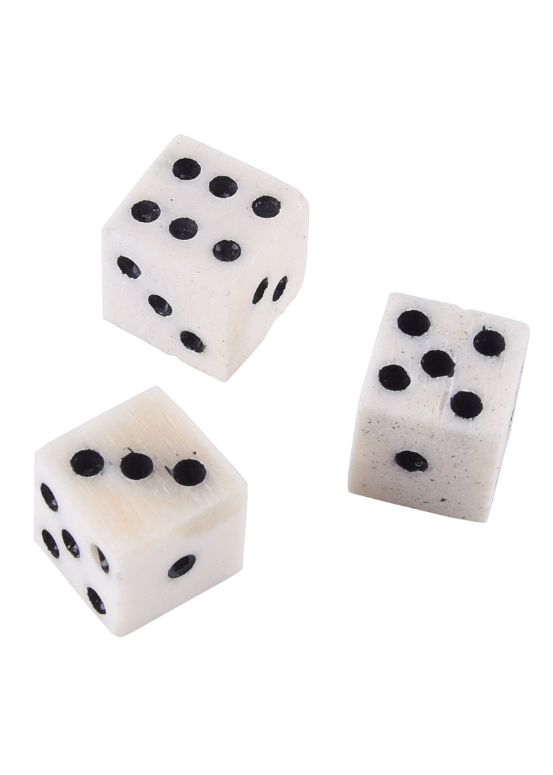 Historiska tärningar, set om 3