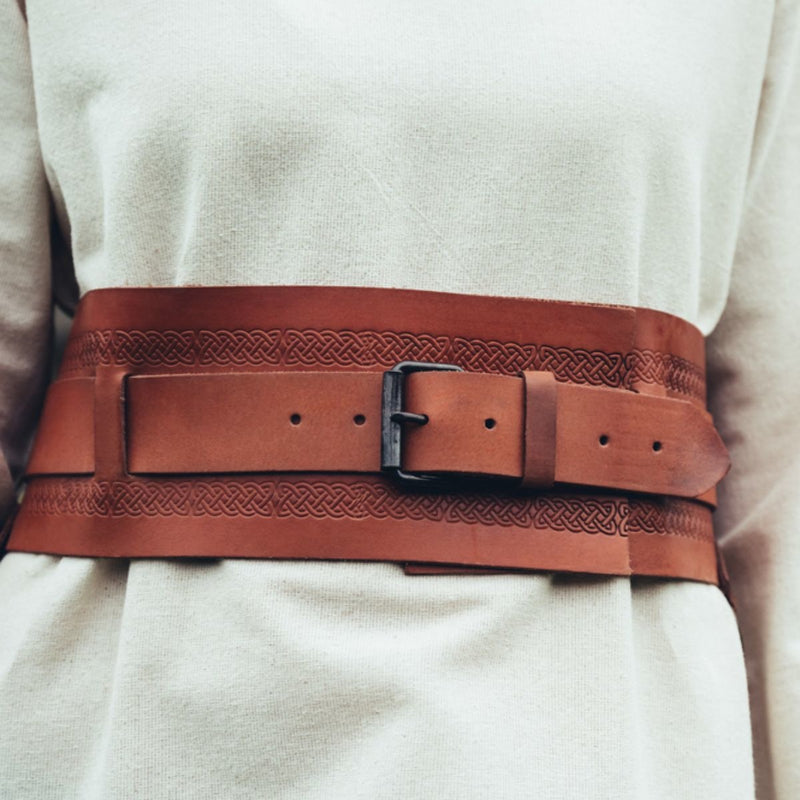 Viking belt Sigrid, light brown