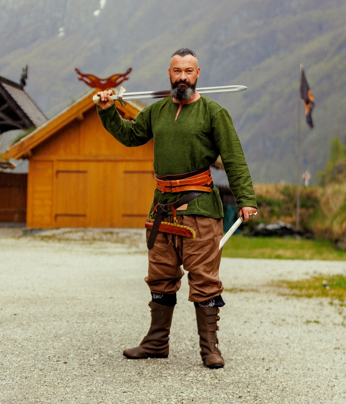 Viking tunic Hans, green