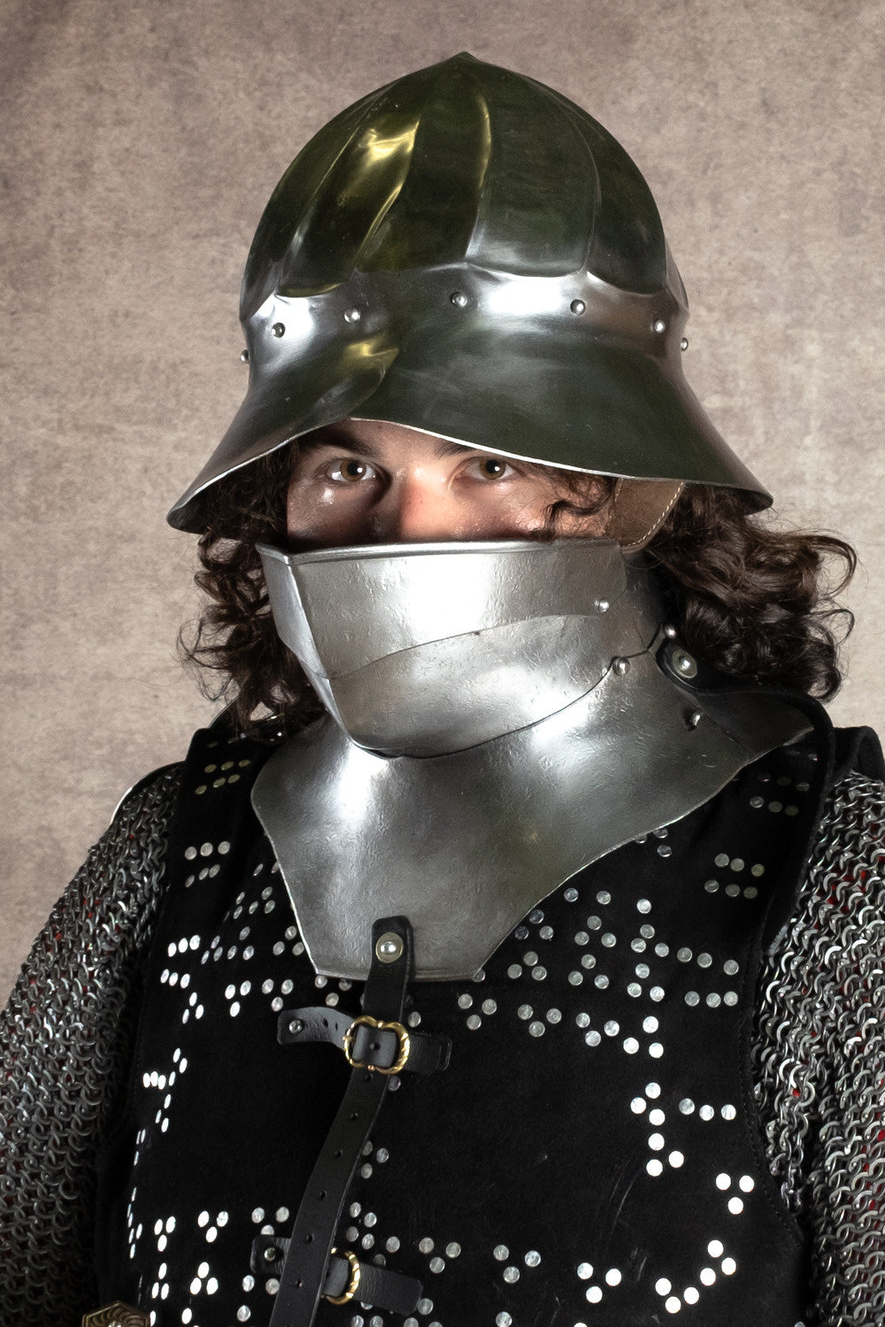 15th century Burgundian kettle hat, 1.6 mm