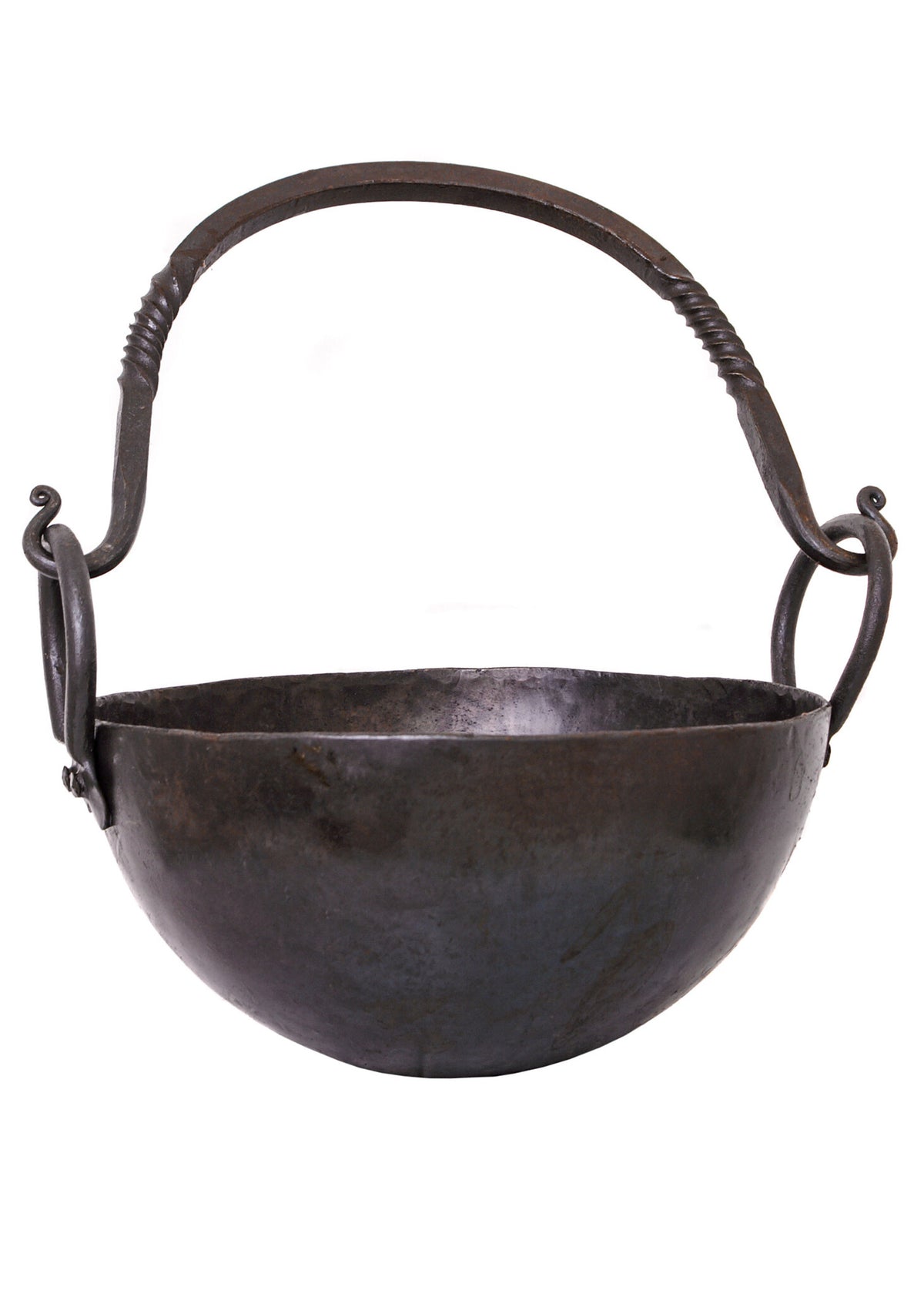 Pan with hinge
