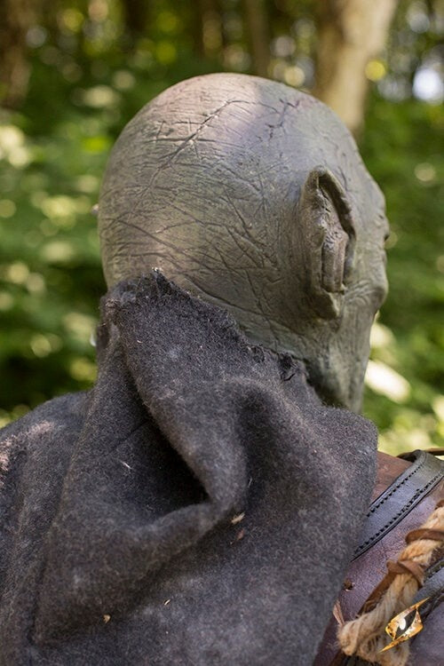 Máscara de orco oscura