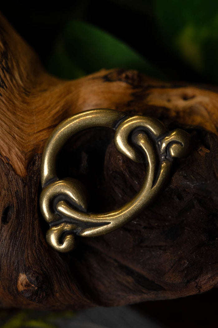 Birka ring for seax scabbard