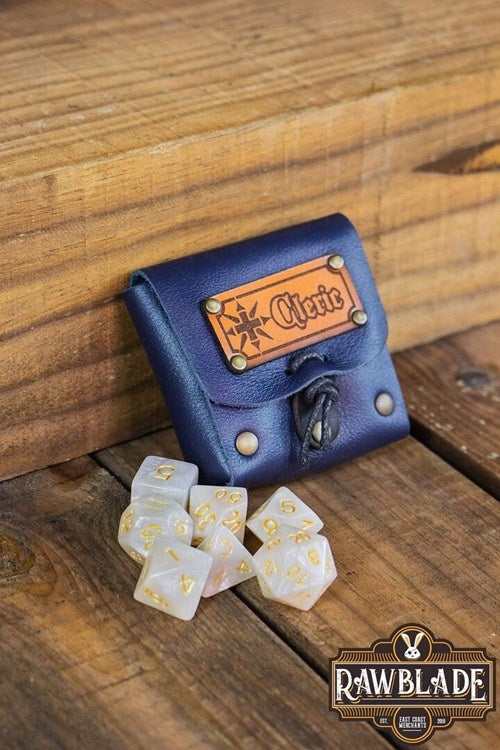 Dice bag with dice set, Cleric