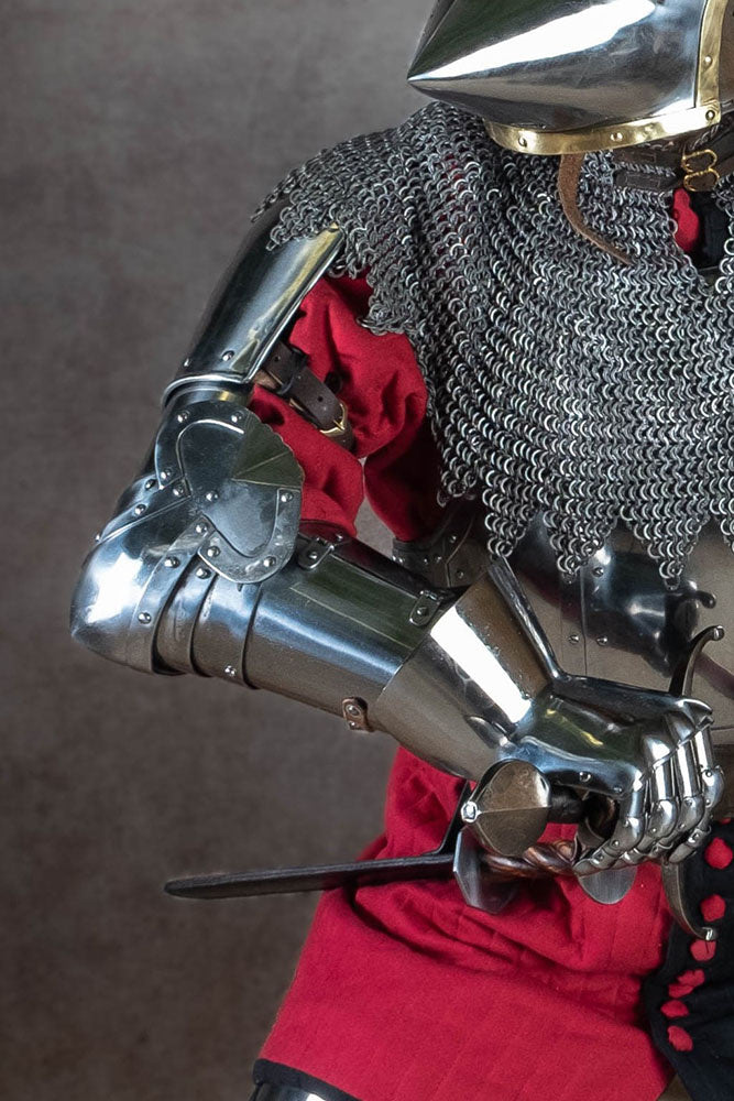 Churburg vambraces, forearm armour, 1.6 mm