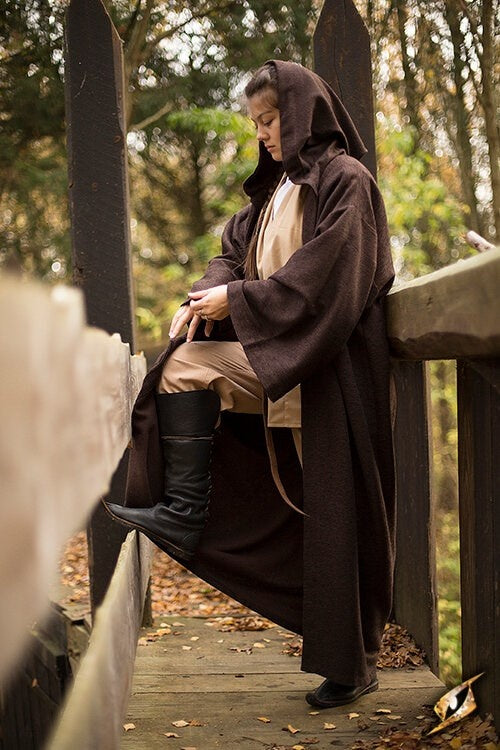 Medieval robe Osgar, brown