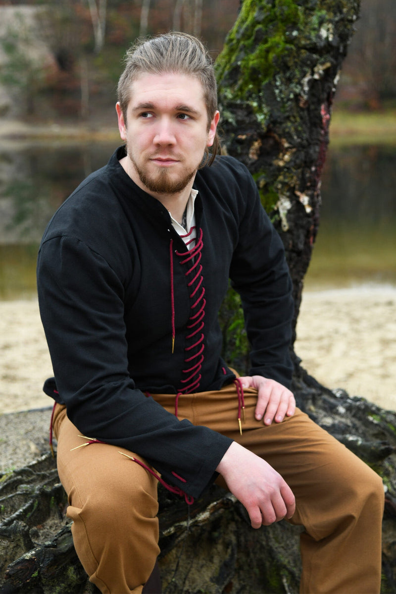 Arming doublet del XV secolo Bernhard, nero