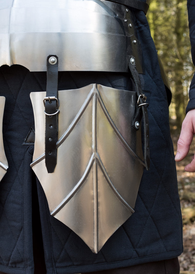 Gothic cuirass with tassets, 1–1.2 mm