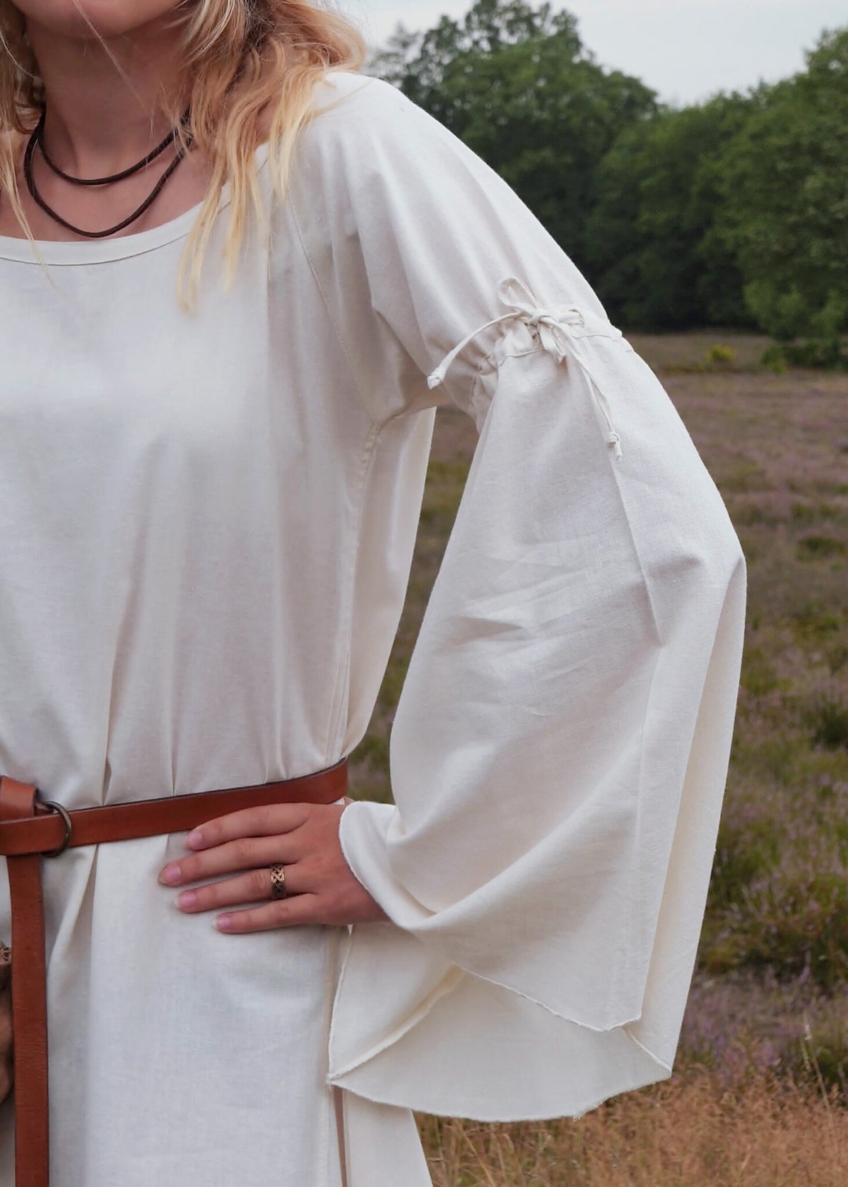 Gothic bliaut Iseult, natural