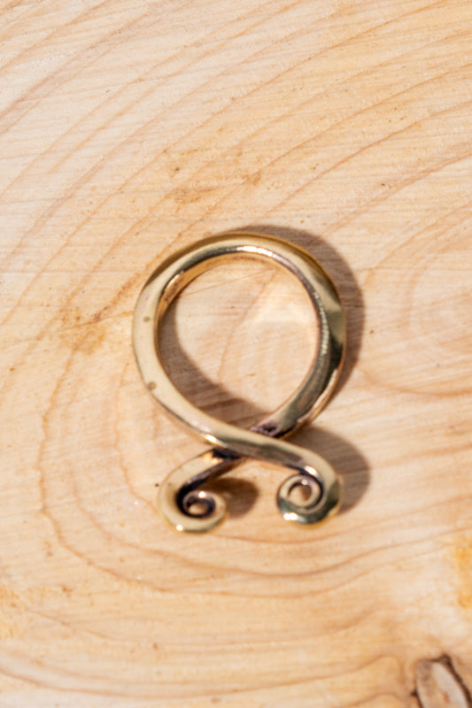 Ciondolo vichingo Croce dei Troll, bronzo