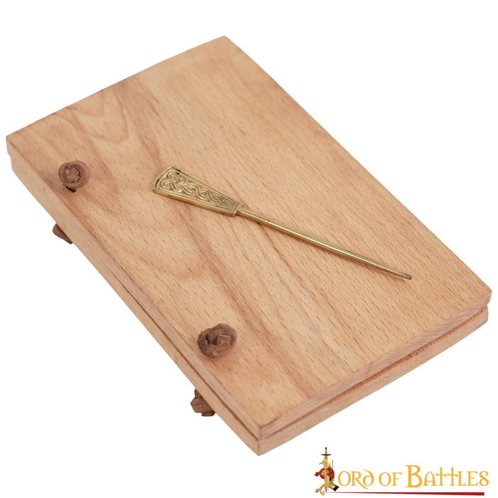 Early medieval wax tablet