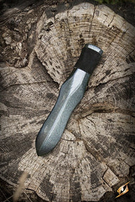 Throwing Knife with Leather Grip, LARP Weapon