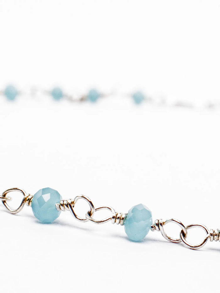 Roman necklace Claudia, sterling silver