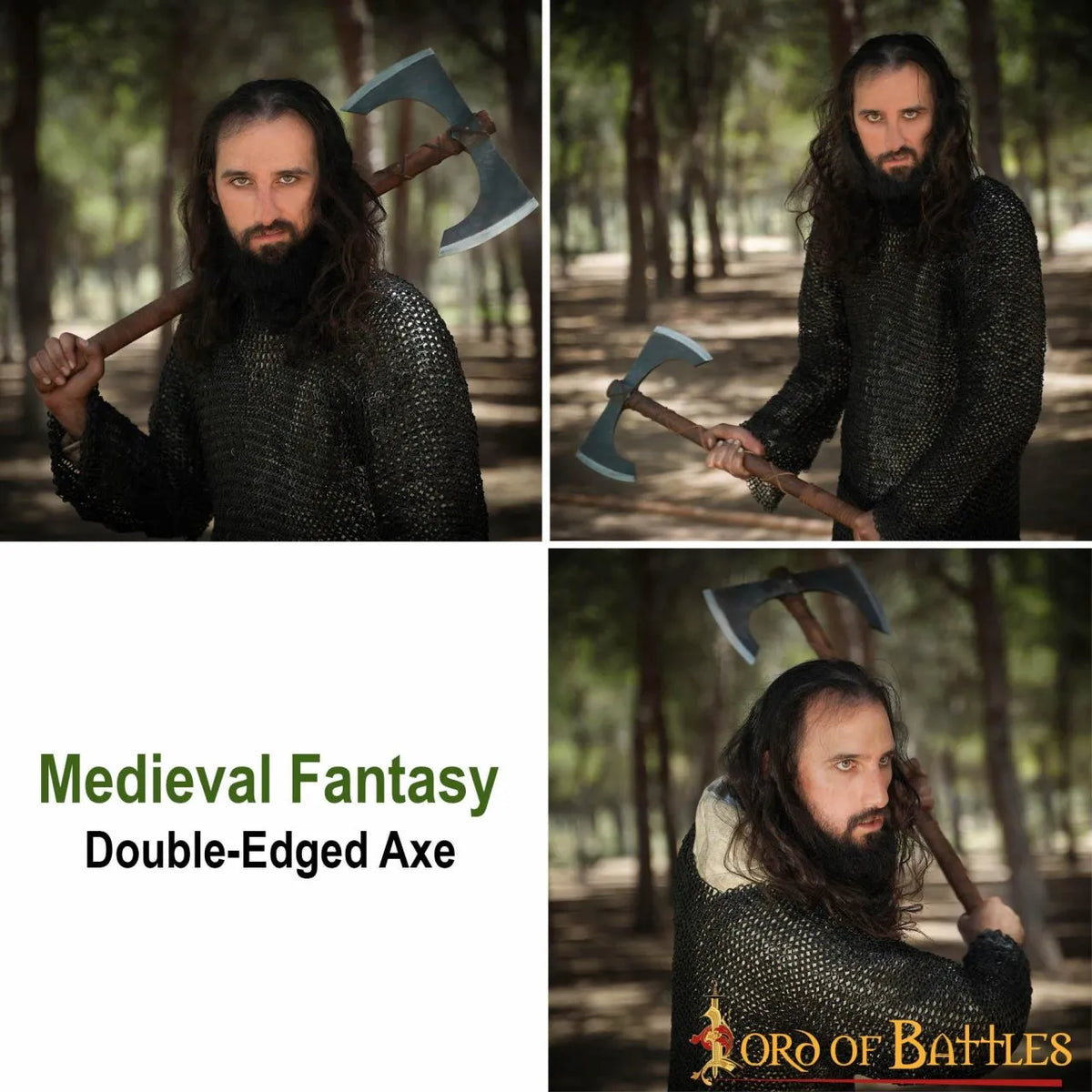 Double axe, semi-sharp