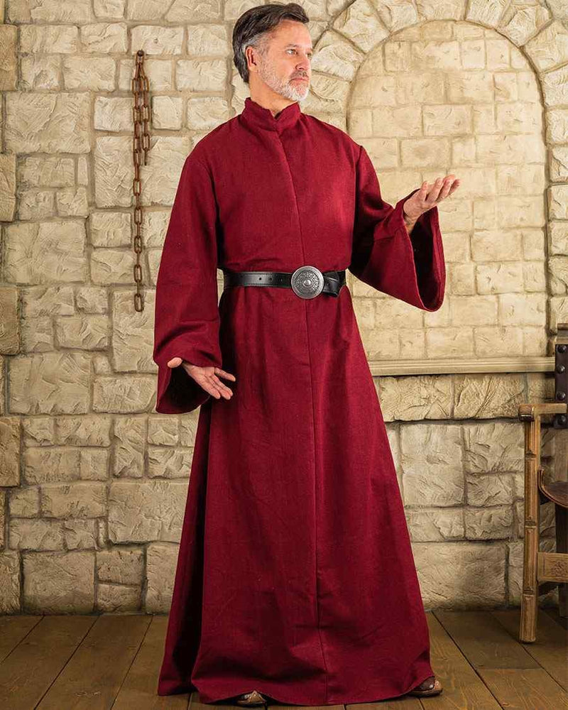 Bliaut Abraxas, bordeauxrød