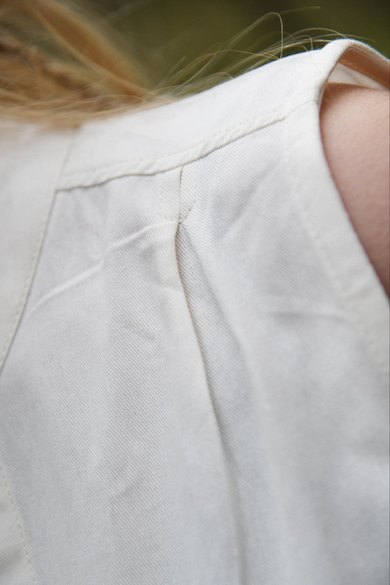 Blusa Levke, naturale