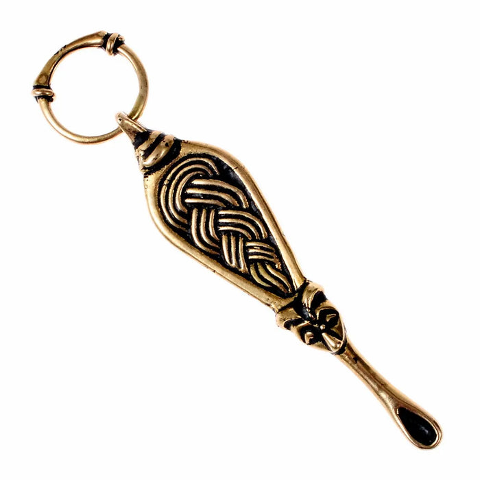 Viking ear spoon Adelsö, bronze