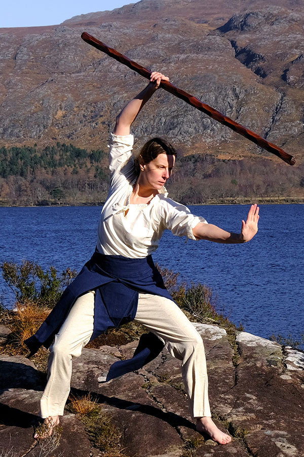 Wooden Quarterstaff, 150 cm, Foam Weapon