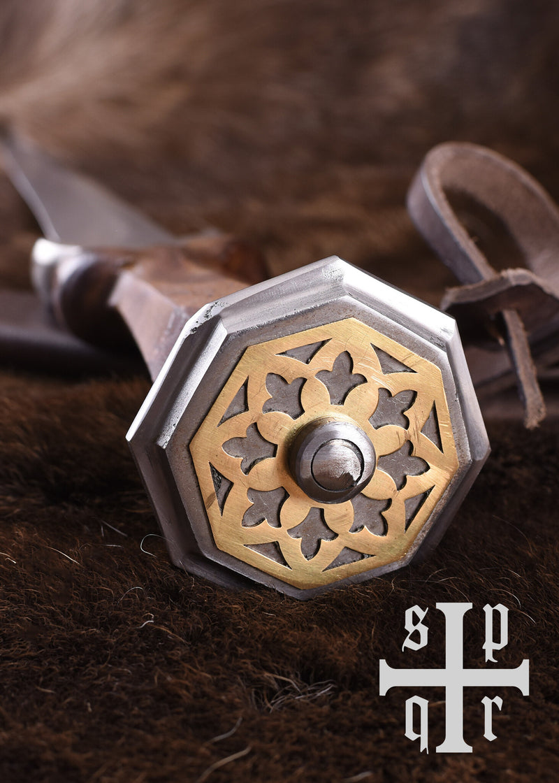 German bollock dagger 15th century, semi-sharp