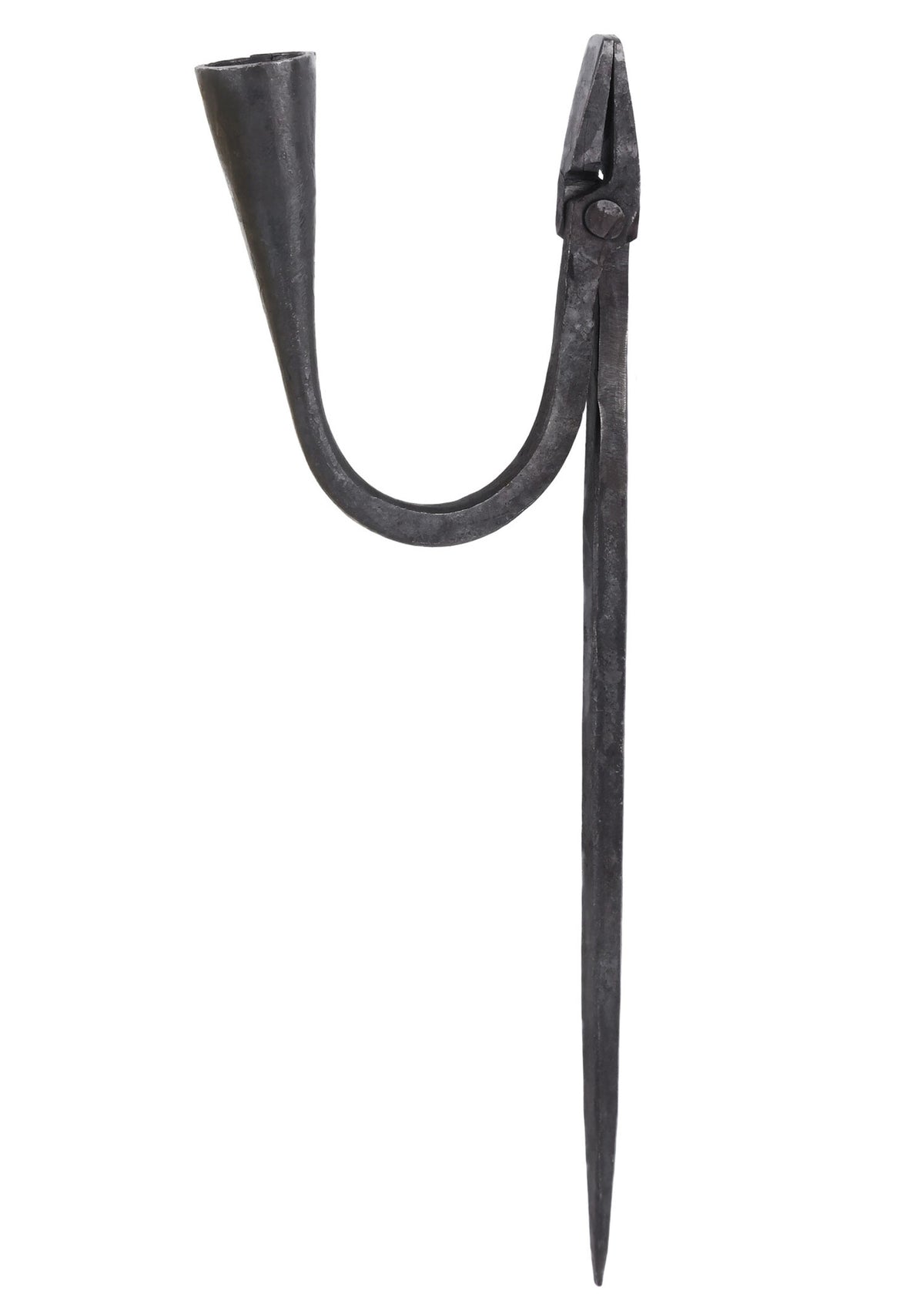 Hand-forged candlestick