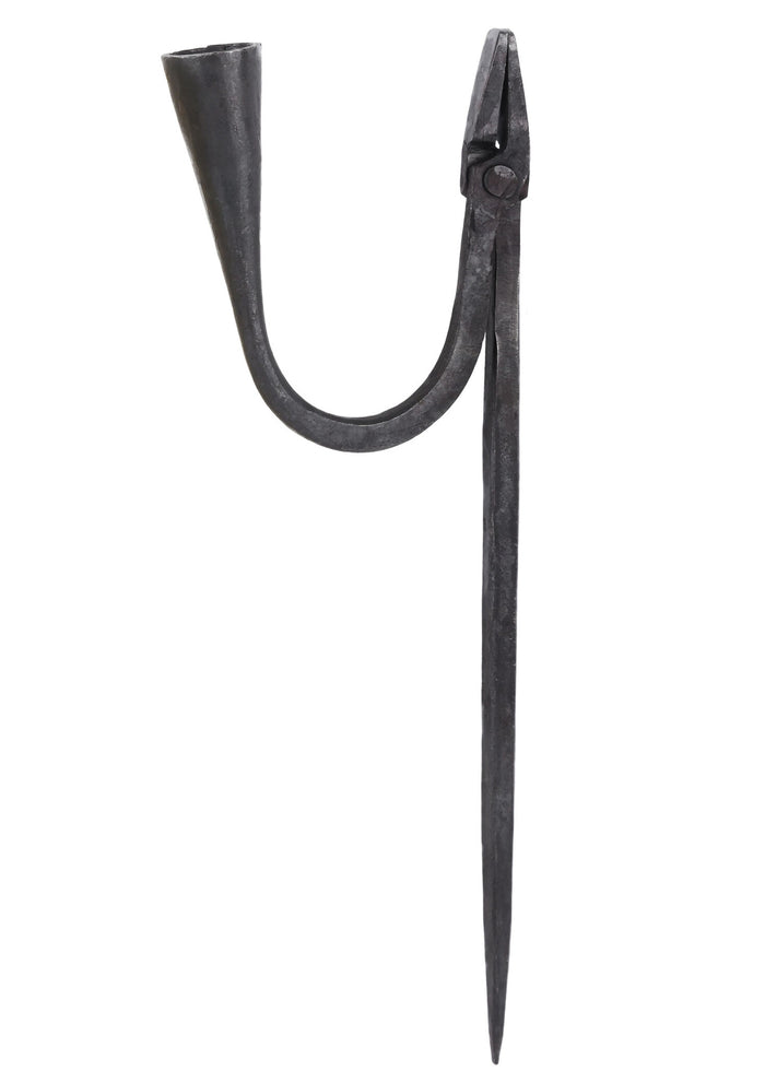Hand-forged candlestick