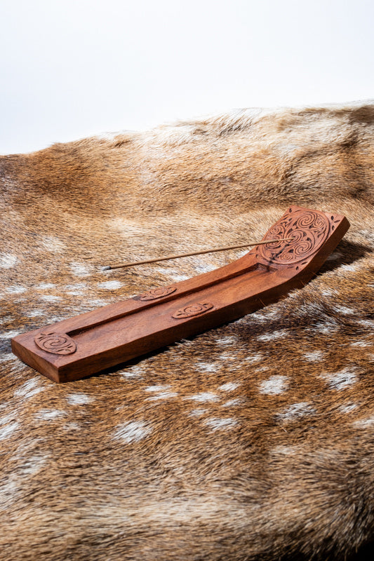 Celtic incense holder