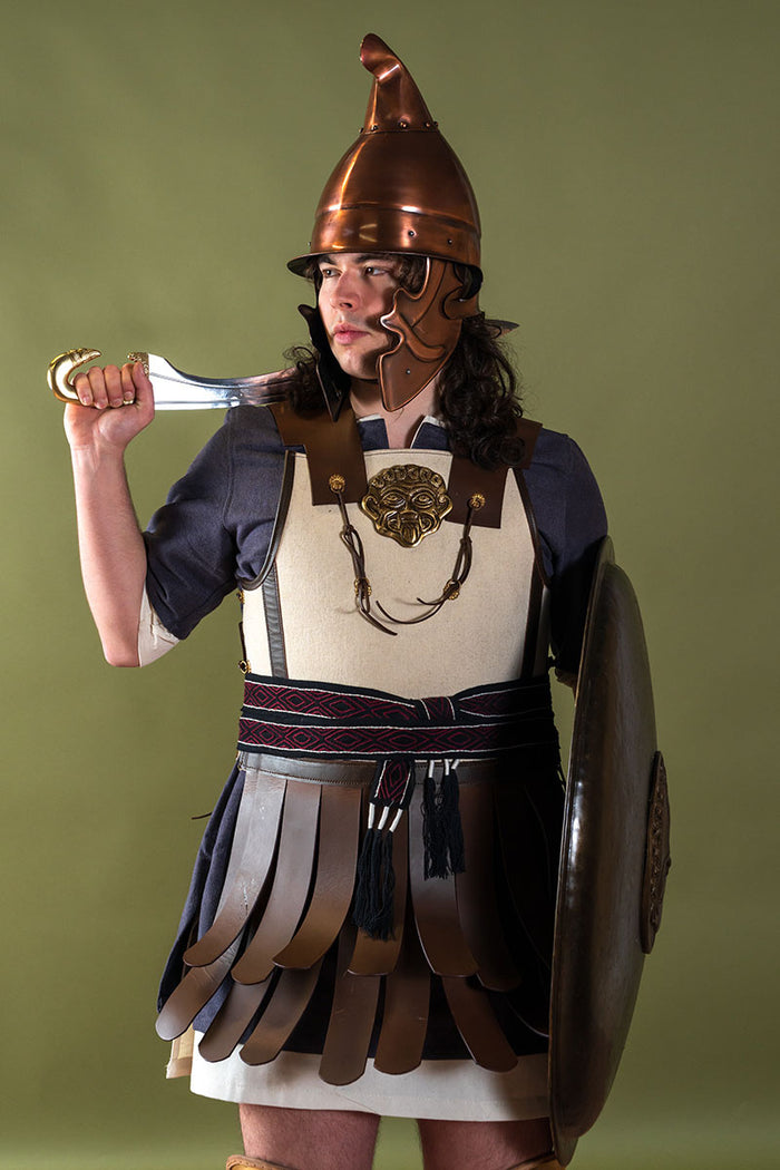 Thracian hoplite helmet, 1.3 mm