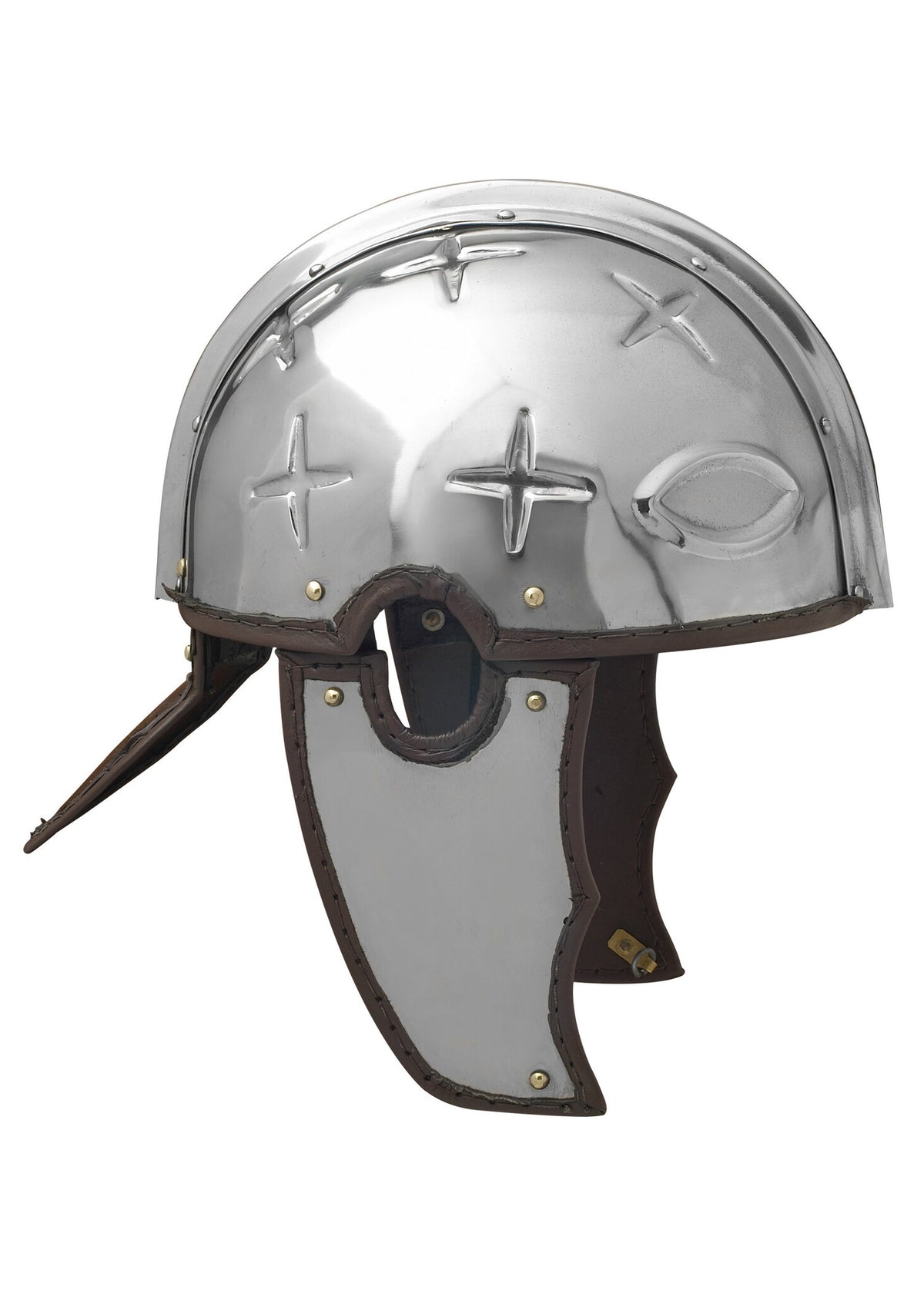 Late-Roman helmet, Intercisa II, 1-1.2 mm