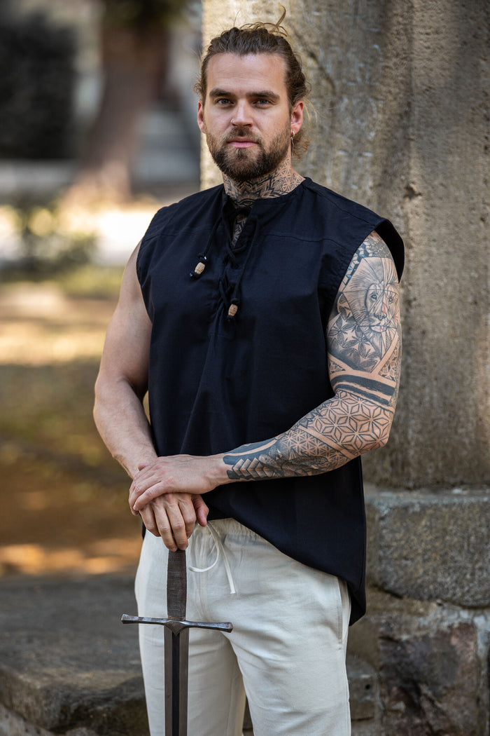 Pirate shirt Jean, black