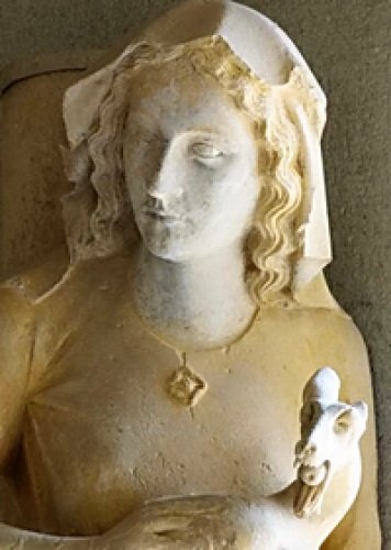 Broche medieval Eva de Reims, bronce