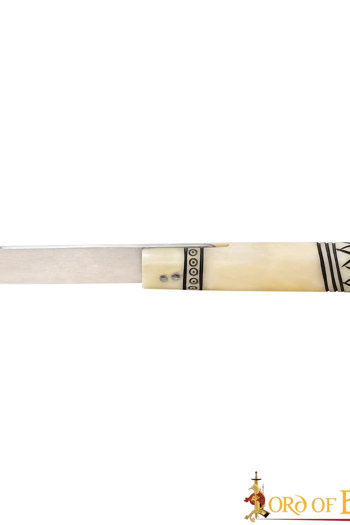 Viking folding knife Birka, stainless steel, semi-sharp