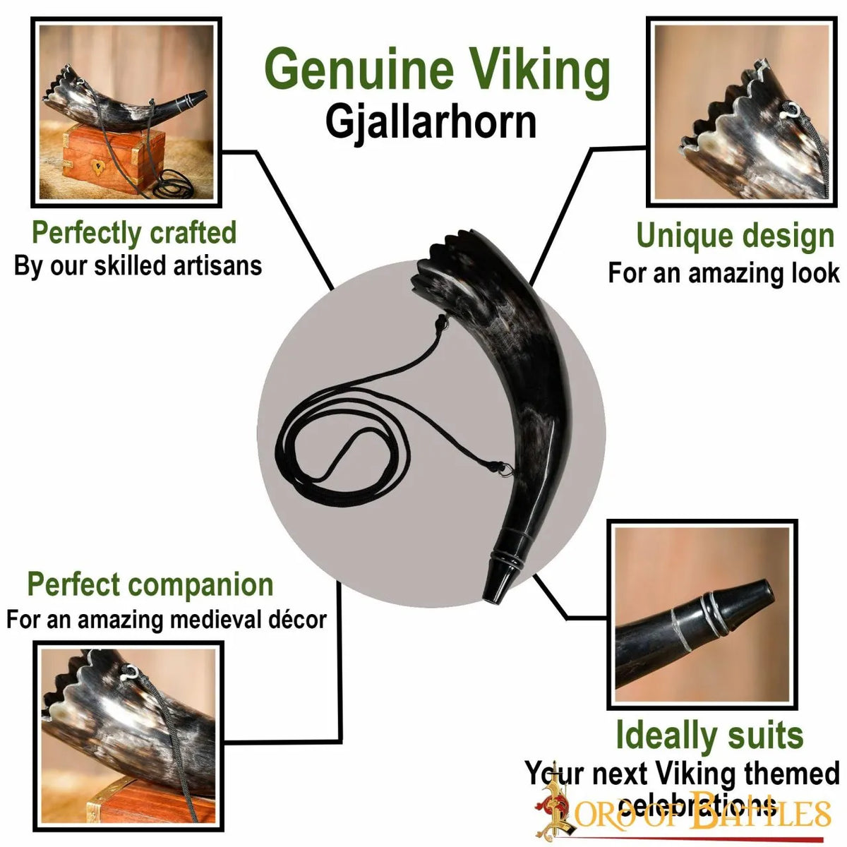 Viking signal horn, high sound