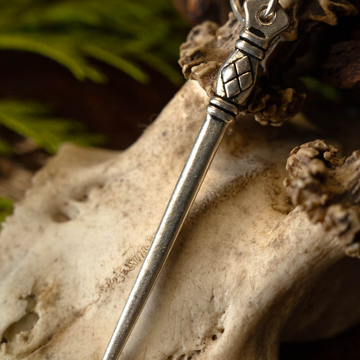 Pick Birka, silvered